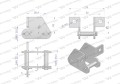 Zamek łańcucha z przyłączem obustronnym 38.4VBSD Waryński ( sprzedawane po 5 )-23491