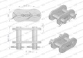 Zamek łańcucha Z80SP (R1 1) Waryński ( sprzedawane po 5 )-22551