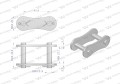 Zamek łańcucha ZA557 Waryński ( sprzedawane po 5 )-24482
