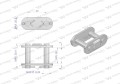Zamek łańcucha CA627 Waryński( sprzedawane po 5 )-24442
