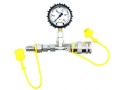 Zestaw pomiarowy ciśnienia hydrauliki z manometrem 250 bar wtyczka i gniazdo EURO Push-Pull Waryński-37847