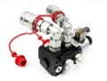 Zestaw: Elektrozawór 1/2" 6/2 + Elementy złączne + Szybkozłącza EURO PUSH-PULL Waryński-30644