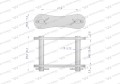 Zamek łańcucha S45 Waryński ( sprzedawane po 5 )-23590