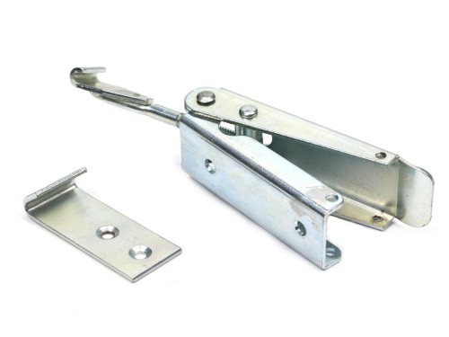 Spinacz. zaczep. zamek burty uniwersalny. 110 mm - 185 mm x 27 mm. z możliwością regulacji za pomocą gwintu-30077