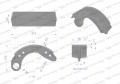 Szczęka hamulcowa 04399854 DEUTZ Waryński (sprzedawane po 4 )-37005