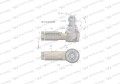 Przegub kierowniczy 110mm- M22x1,5 133743002 WARYŃSKI-15731