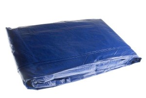 Plandeka LEKKA 4x6m (niebieska) gramatura 55g/m2