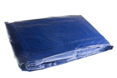 Plandeka LEKKA 4x6m (niebieska) gramatura 55g/m2-885