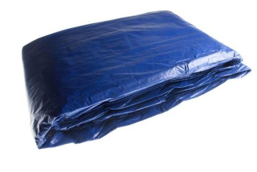 Plandeka LEKKA 6x10m (niebieska) gramatura 55g/m2-887