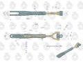 Wieszak lewy MF3 2812 MF235 ORYGINAŁ URSUS-38821