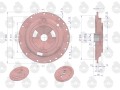Pokrywa lewa tylnego mostu MF-3 ORYGINAŁ URSUS-13045