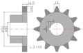 Koło Z-22. 1. fi=30 Rozrzutnik-1039