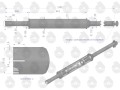 Tłumik 1350mm 5.8kg MF3 (prosty) ORYGINAŁ URSUS-39759