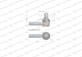 Przegub kierowniczy 101mm- M20x1,5 3148926R1 WARYŃSKI-15740