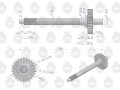 Wałek sprzęgła drobny frez Z-26 5714 MF4 ORYGINAŁ URSUS-17963