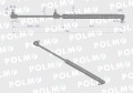 Siłownik maski L max. 785mm 3780734M1P MASSEY FERGUSON POLMO-15407