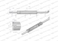 Tłumik okrągły długi 5.4kg 1280mm C-360 INOX WARYŃSKI-31078