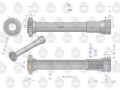 Tuleja napędu pompy hydraulicznej C-360 ORYGINAŁ URSUS-8967