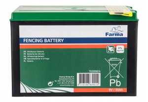 Bateria sucha 9V 55Ah