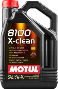 Motul 8100 X-clean 5W40 5L
