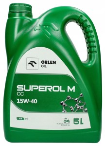 Olej silnikowy Superol  M  15W40 5l.