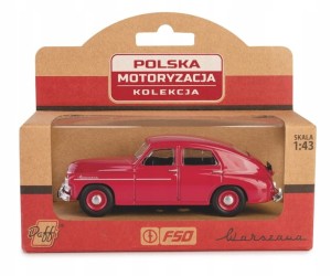 Warszawa M-20 bordowy