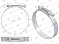 Opaska zaciskowa GBS 122-130 (obejma W1 - stal ocynkowana) szerkość 24mm TEGER ( sprzedawane po 5 )-34990