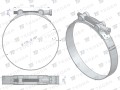 Opaska zaciskowa GBS 175-187 (obejma W1 - stal ocynkowana) szerkość 26mm TEGER ( sprzedawane po 5 )-35005