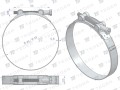 Opaska zaciskowa GBS 40-43 (obejma W1 - stal ocynkowana) szerkość 20mm TEGER ( sprzedawane po 10 )-34945