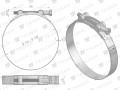 Opaska zaciskowa GBS 131-139 (obejma W2 - stal nierdzewna) szerkość 26mm TEGER ( sprzedawane po 5 )-35092