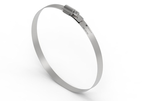Opaska zaciskowa wzmocniona 120-140 ślimakowa (obejma W2 - stal nierdzewna) szerkość 12mm TEGER ( sprzedawane po 10 )-34872