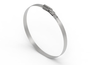 Opaska zaciskowa wzmocniona 150-170 ślimakowa stal nierdzewna szerkość 12mm TEGER 