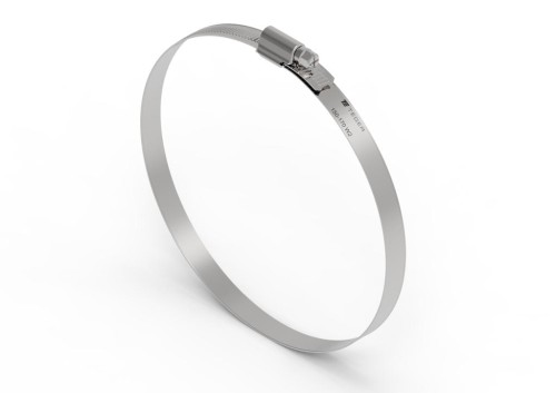 Opaska zaciskowa wzmocniona 150-170 ślimakowa (obejma W2 - stal nierdzewna) szerkość 12mm TEGER ( sprzedawane po 10 )-34881