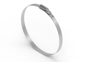 Opaska zaciskowa wzmocniona 160-180 ślimakowa stal nierdzewna szerkość 12mm TEGER 