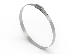 Opaska zaciskowa wzmocniona 170-190 ślimakowa stal nierdzewna szerkość 12mm TEGER 