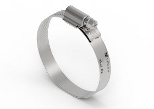 Opaska zaciskowa wzmocniona 20-32 ślimakowa stal nierdzewna szerkość 12mm TEGER 