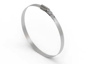 Opaska zaciskowa wzmocniona 60-80 ślimakowa stal nierdzewna szerkość 12mm TEGER 
