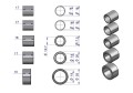 Komplet tulejek rozrusznika R-11 851.502.0 C-360 ( sprzedawane po 10 )-1450