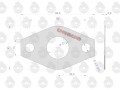 Uszczelka pompy olejowej krążelit 0.8mm C-330 ( sprzedawane po 10 ) ORYGINAŁ URSUS-16145