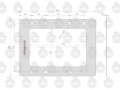 Uszczelka pokrywy dolnej skrzyni krążelit 0.8mm Zetor ( sprzedawane po 5 ) ORYGINAŁ URSUS-16219