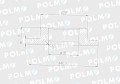 Uszczelka złącza standard Euro (  sprzedawane po 10 ) POLMO-13299