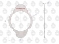 Uszczelka cylindra sprężarki 950941 krążelit 0.8mm C-360 ( sprzedawane po 10 ) ORYGINAŁ URSUS-16174