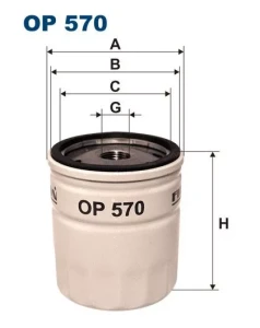 FILTR OLEJU OP570