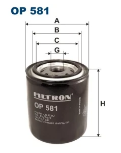FILTR OLEJU OP581