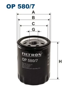 FILTR OLEJU OP580/7