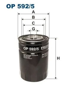 FILTR OLEJU OP592/5