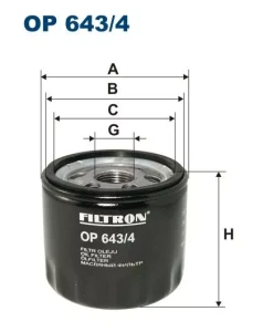FILTR OLEJU OP643/4