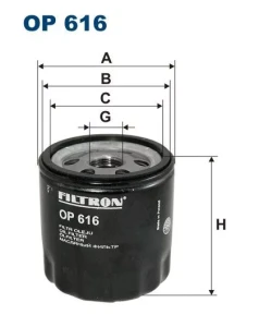 FILTR OLEJU OP616