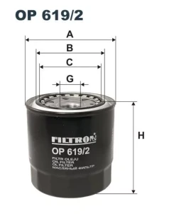 FILTR OLEJU OP619/2