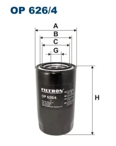 FILTR OLEJU OP626/4